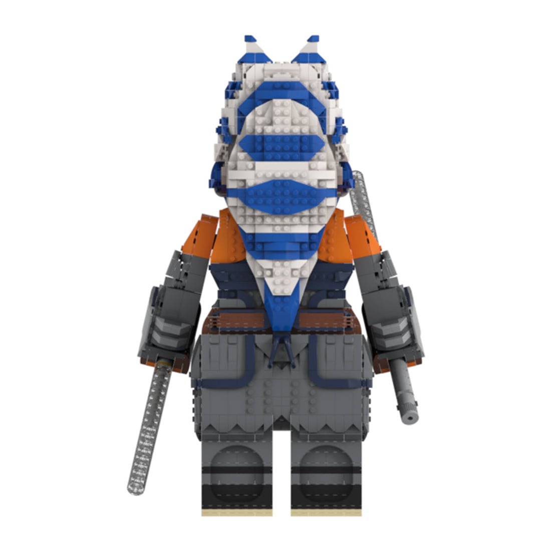 MOC - 163933 Ahsoka Tano Klemmbausteine - LesDiyLesDiy