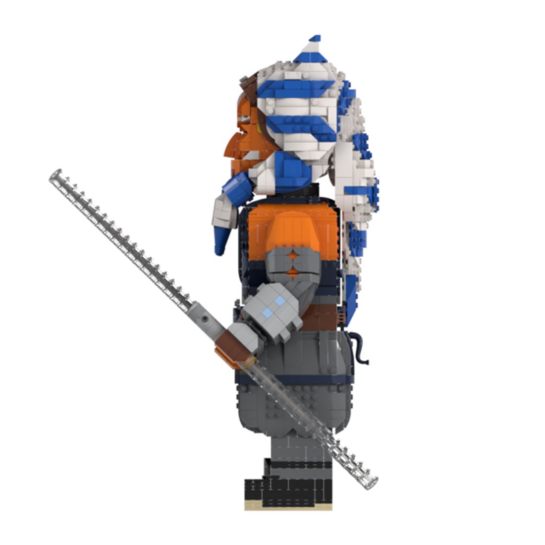 MOC - 163933 Ahsoka Tano Klemmbausteine - LesDiyLesDiy