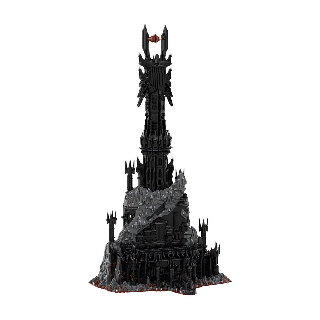 MOC - 164351 UCS Barad - Dur Klemmbausteine - LesDiyLesDiy