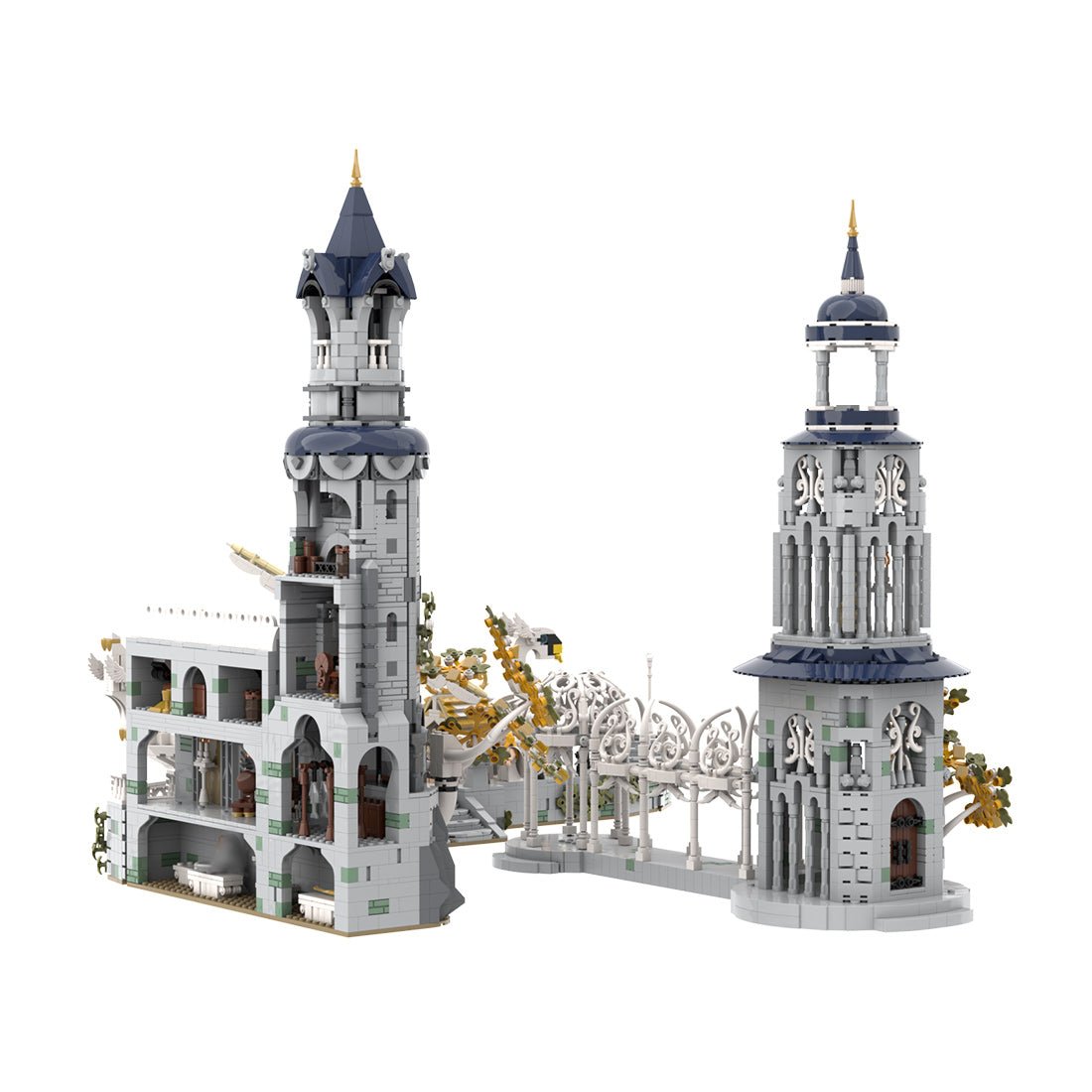 MOC - 164397 Grey Havens Klemmbausteine - LesDiyLesDiy