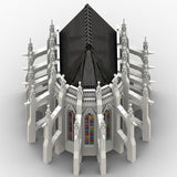 MOC - 165277 Gothic Cathedral Module 1 - Choir Klemmbausteine - LesDiyLesDiy