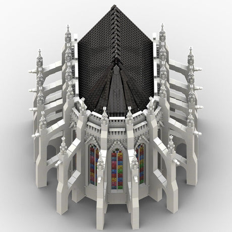 MOC - 165277 Gothic Cathedral Module 1 - Choir Klemmbausteine - LesDiyLesDiy