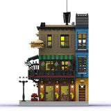 MOC - 165373 New Orleans Hamburger Joint Klemmbausteine - LesDiyLesDiy