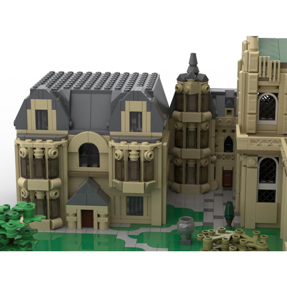 MOC - 165741 Grace Church NYC Klemmbausteine - LesDiyLesDiy