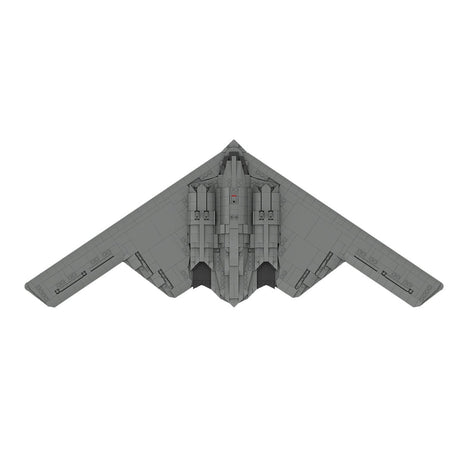 MOC - 166363 1/70 B - 2 Spirit Stealth Bomber Klemmbausteine - LesDiyLesDiy