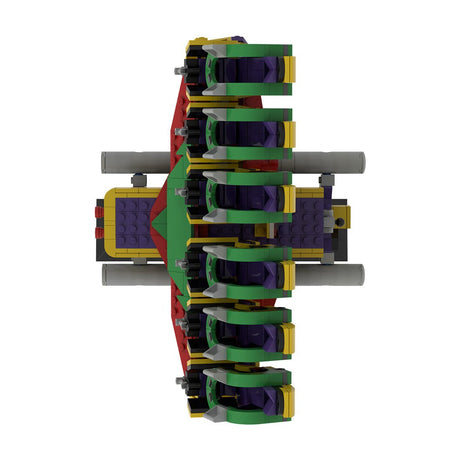 MOC - 166643 The JOKER CAR Klemmbausteine - LesDiyLesDiy