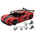 MOC - 167461 Koenigsegg Agera RS Klemmbausteine - LesDiyLesDiy