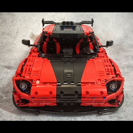 MOC - 167461 Koenigsegg Agera RS Klemmbausteine - LesDiyLesDiy