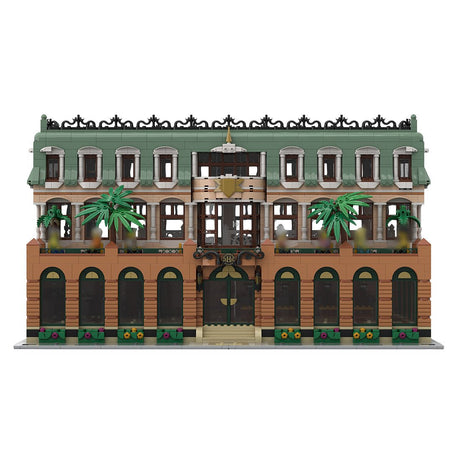 MOC - 167665 Grand Studgate Hotel Klemmbausteine - LesDiyLesDiy