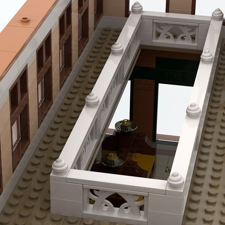 MOC - 167665 Grand Studgate Hotel Klemmbausteine - LesDiyLesDiy