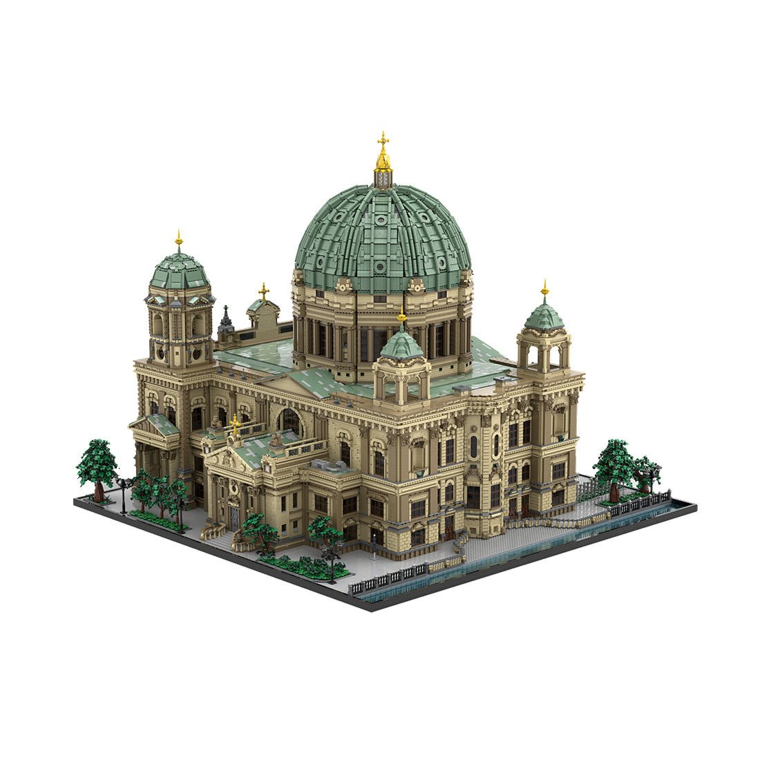 MOC - 169060 Berlin Cathedral Klemmbausteine - LesDiyLesDiy