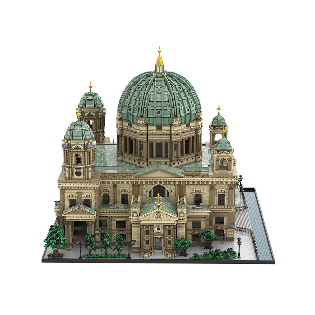 MOC - 169060 Berlin Cathedral Klemmbausteine - LesDiyLesDiy