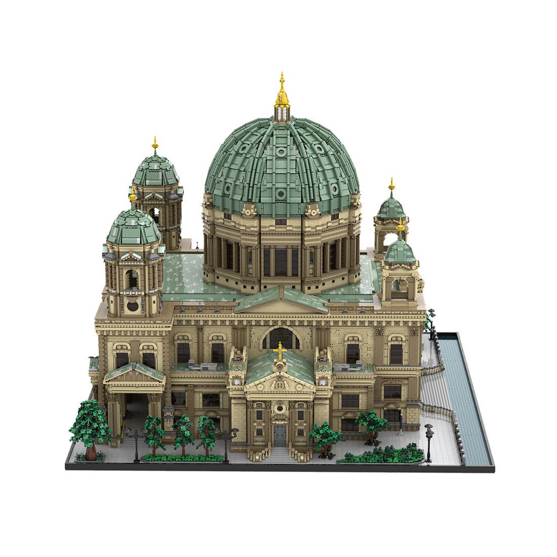 MOC - 169060 Berlin Cathedral Klemmbausteine - LesDiyLesDiy