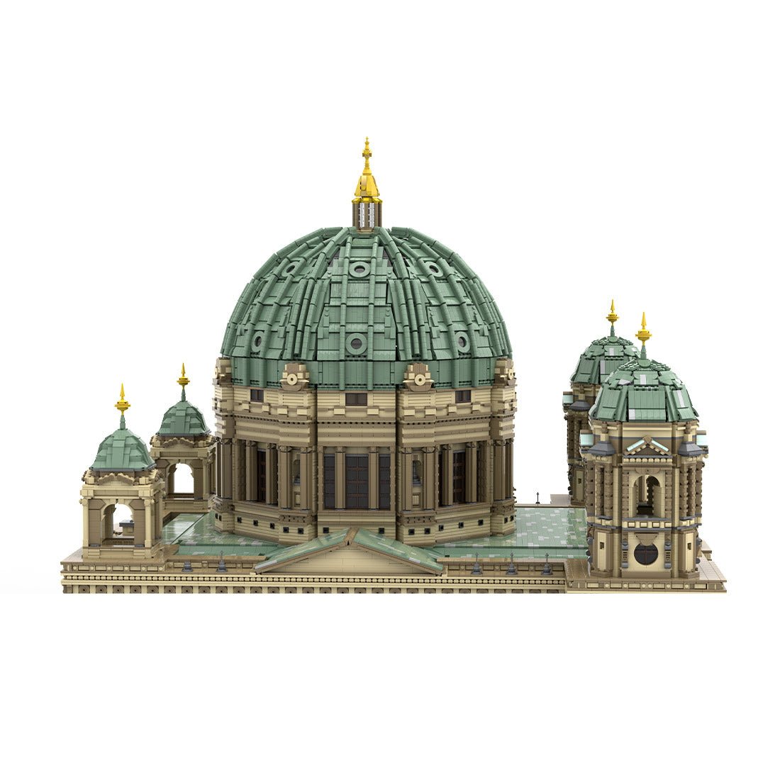 MOC - 169060 Berlin Cathedral Klemmbausteine - LesDiyLesDiy