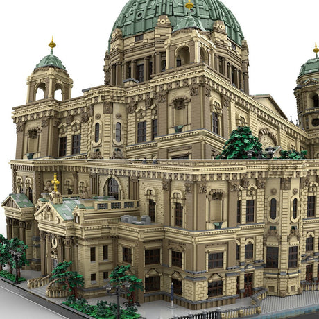 MOC - 169060 Berlin Cathedral Klemmbausteine - LesDiyLesDiy