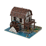 MOC - 169846 Medieval watermill Klemmbausteine - LesDiyLesDiy