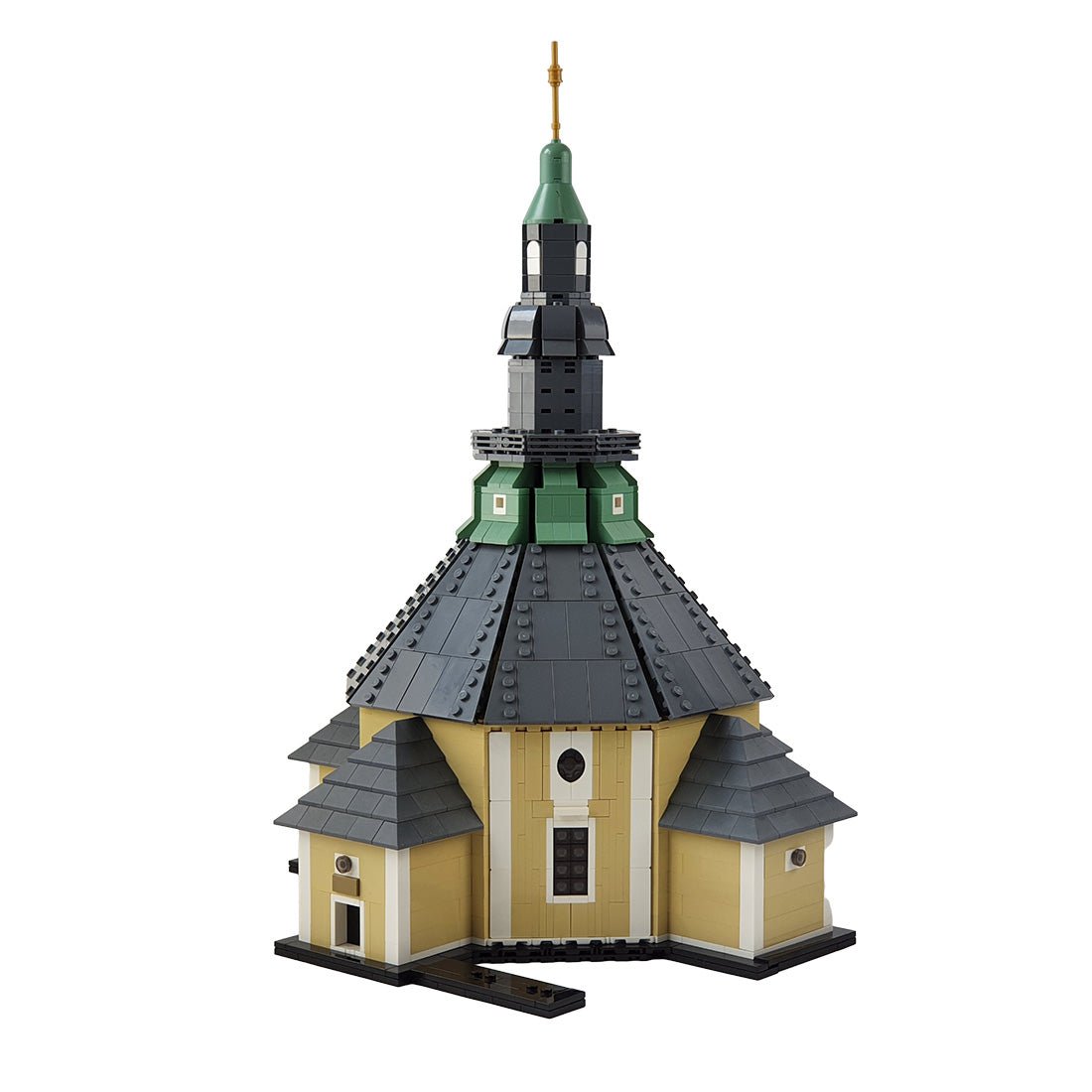 MOC - 169901 Mountain Church Seiffen Klemmbausteine - LesDiyLesDiy