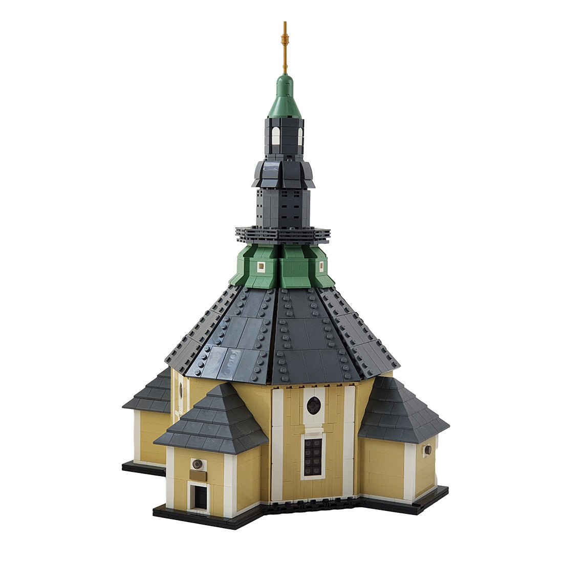 MOC - 169901 Mountain Church Seiffen Klemmbausteine - LesDiyLesDiy