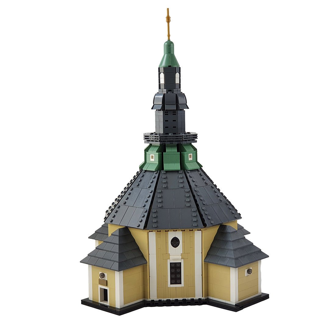 MOC - 169901 Mountain Church Seiffen Klemmbausteine - LesDiyLesDiy