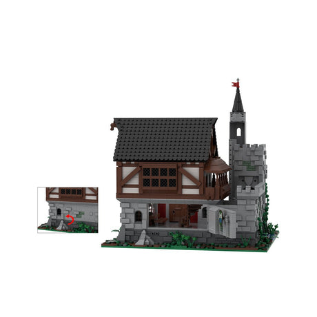 MOC - 169989 Brook Manor Klemmbausteine - LesDiyLesDiy