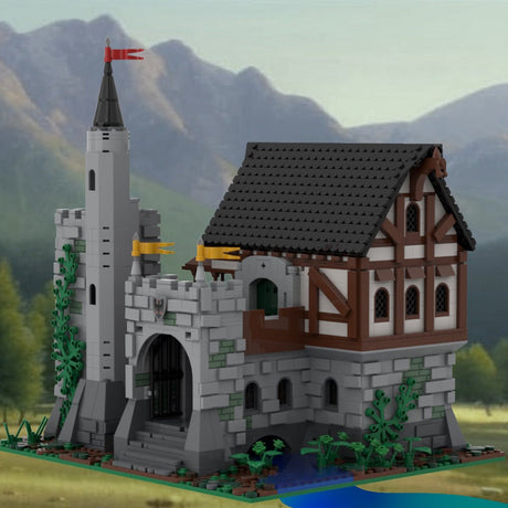 MOC - 169989 Brook Manor Klemmbausteine - LesDiyLesDiy