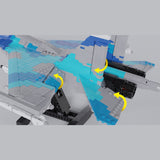 MOC - 170244 Sukhoi Su - 27 Klemmbausteine - LesDiyLesDiy