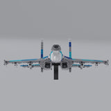 MOC - 170244 Sukhoi Su - 27 Klemmbausteine - LesDiyLesDiy