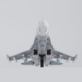 MOC - 170244 Sukhoi Su - 27 Klemmbausteine - LesDiyLesDiy