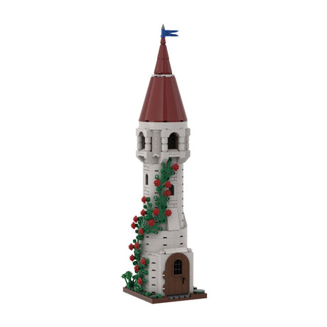 MOC - 170477 The Rosy Tower Klemmbausteine - LesDiyLesDiy