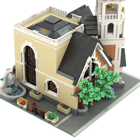 MOC - 171047 St. Joseph Memorial Church Klemmbausteine - LesDiyLesDiy