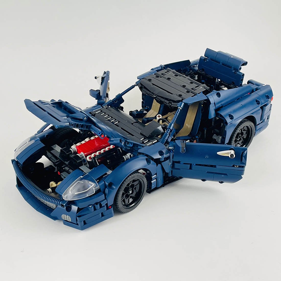 MOC - 172815 FERRARI 575 SUPERAMERICA Klemmbausteine - LesDiyLesDiy