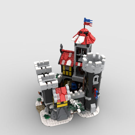 MOC - 172863 Dragon Knights Castle Klemmbausteine - LesDiyLesDiy