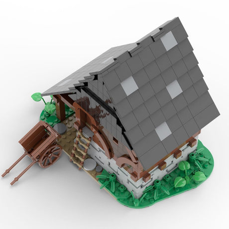 MOC - 172871 Medieval Granary Klemmbausteine - LesDiyLesDiy