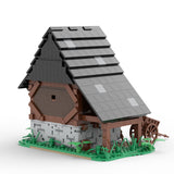 MOC - 172871 Medieval Granary Klemmbausteine - LesDiyLesDiy