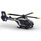 MOC - 173104 EC 135 gendarmerie Klemmbausteine - LesDiyLesDiy