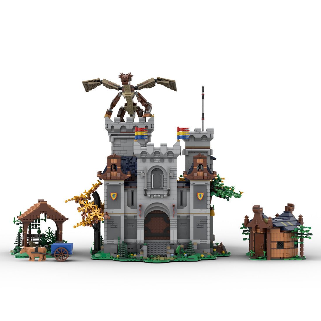 MOC - 173168 Medieval Castle Adventure Klemmbausteine - LesDiyLesDiy