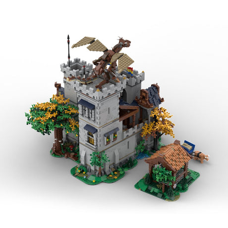 MOC - 173168 Medieval Castle Adventure Klemmbausteine - LesDiyLesDiy