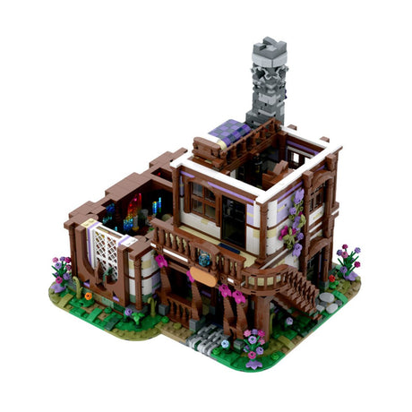 MOC - 173599 Grimro's potion House Klemmbausteine - LesDiyLesDiy