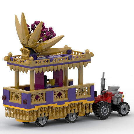 MOC - 173695 Mardi Gras Parade Wagon Klemmbausteine - LesDiyLesDiy