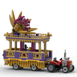 MOC - 173695 Mardi Gras Parade Wagon Klemmbausteine - LesDiyLesDiy