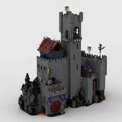 MOC - 173957 Dragon's Lake Castle Klemmbausteine - LesDiyLesDiy