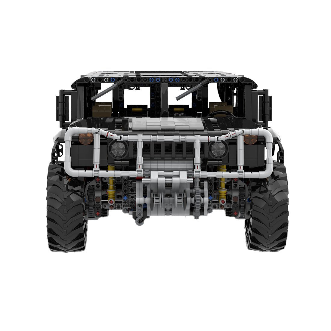 MOC - 174585 Hummer H1 Klemmbausteine - LesDiyLesDiy