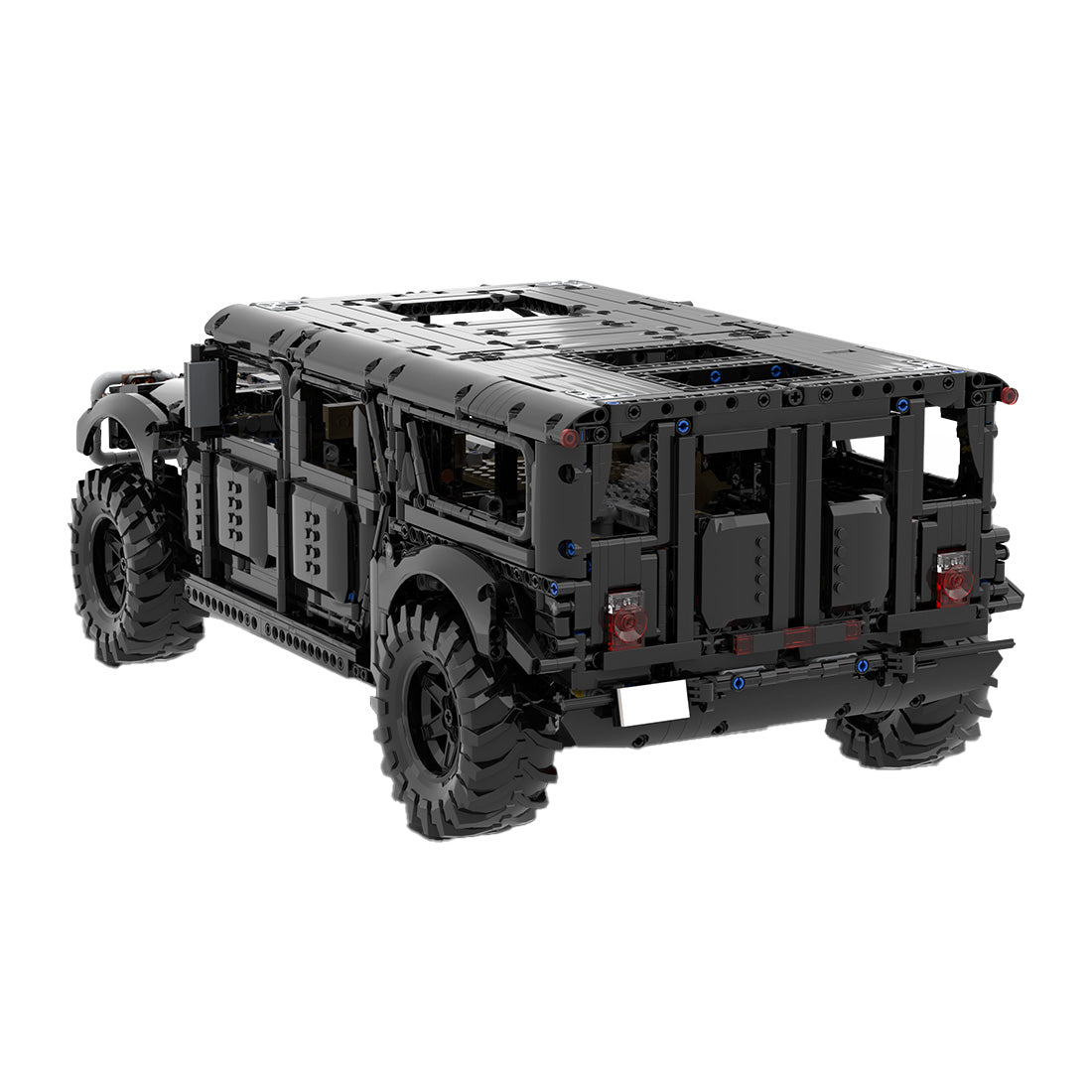 MOC - 174585 Hummer H1 Klemmbausteine - LesDiy - Klemmbausteine