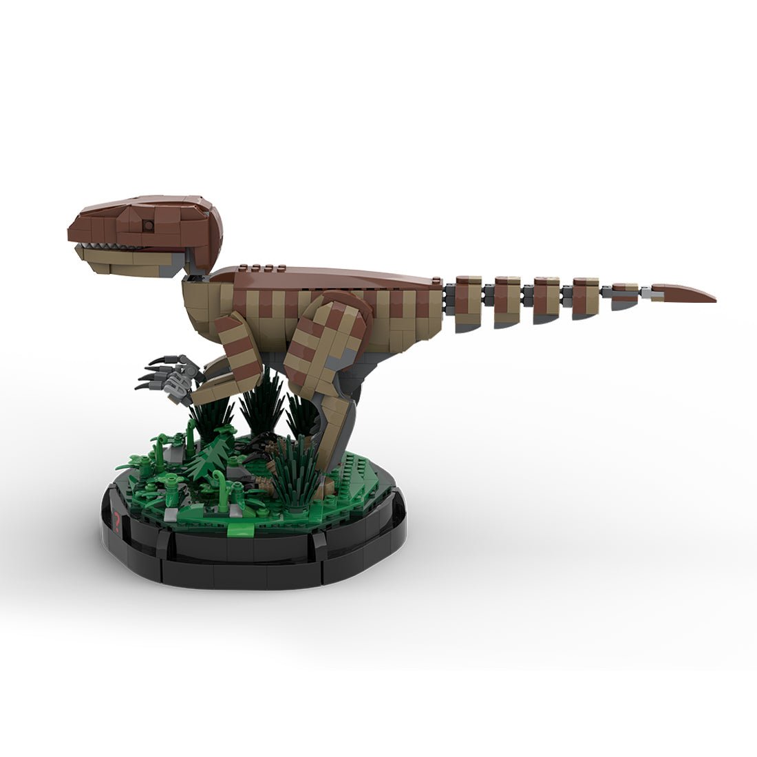 MOC - 175051 Velociraptor Statue Klemmbausteine - LesDiyLesDiy