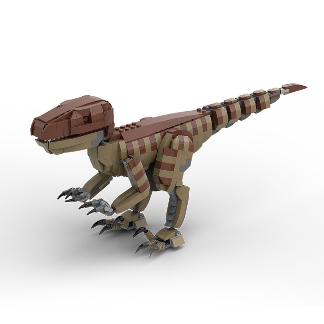 MOC - 175051 Velociraptor Statue Klemmbausteine - LesDiyLesDiy