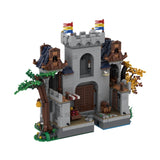 MOC - 175211 Medieval Castle Adventure - Castle Gate Klemmbausteine - LesDiyLesDiy