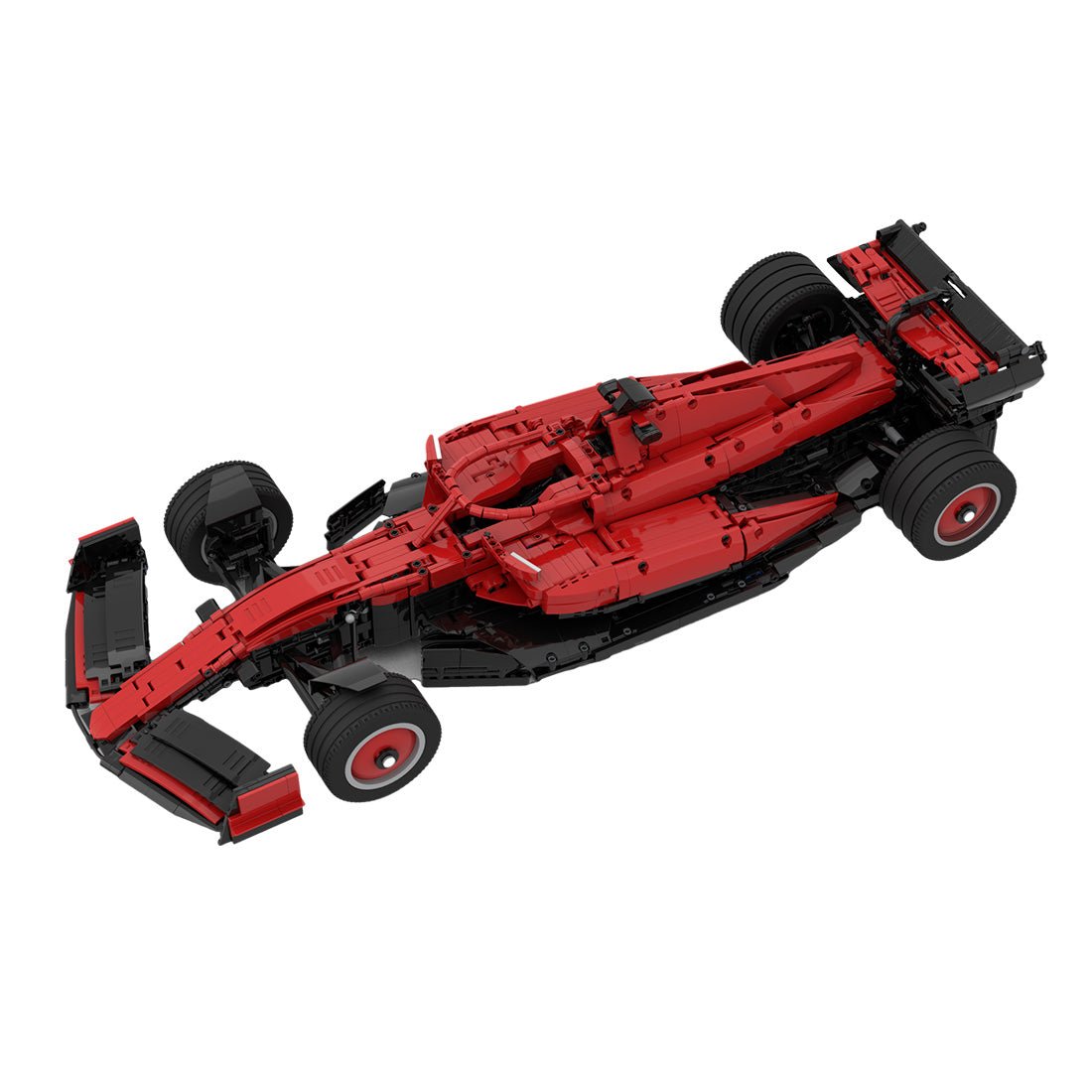 MOC - 175601 Ferrari F1 SF - 24 1:8 Scale Klemmbausteine - LesDiyLesDiy