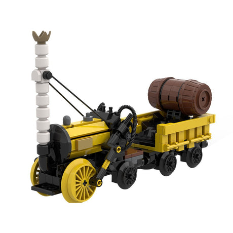 MOC - 175933 Stephenson's Rocket Klemmbausteine - LesDiyLesDiy