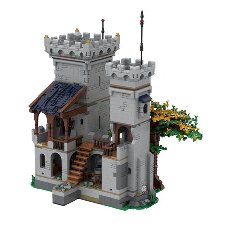 MOC - 175954 Medieval Castle Adventure - Castle Keep Klemmbausteine - LesDiyLesDiy