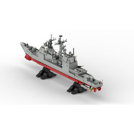 MOC - 175975 Ticonderoga Class Cruiser - 1:300 Scale Klemmbausteine - LesDiyLesDiy